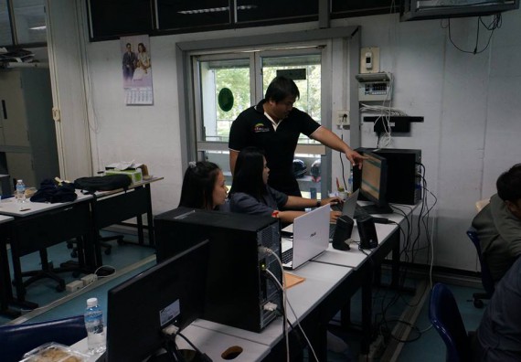ภาพกิจกรรม โปรแกรมวิชาวิทยาการคอมพิวเตอร์	จัดโครงการเตรียมความพร้อมด้านทักษะทางวิชาชีพสำหรับนักศึกษาหลักสูตรวิทยาการคอมพิวเตอร์