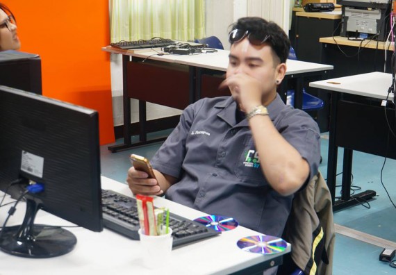 ภาพกิจกรรม โปรแกรมวิชาวิทยาการคอมพิวเตอร์	จัดโครงการเตรียมความพร้อมด้านทักษะทางวิชาชีพสำหรับนักศึกษาหลักสูตรวิทยาการคอมพิวเตอร์