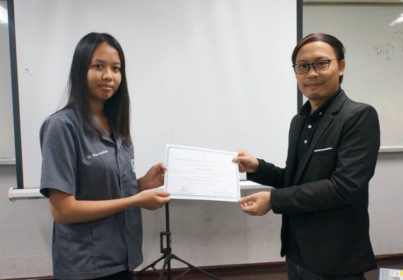 ภาพกิจกรรม โปรแกรมวิชาวิทยาการคอมพิวเตอร์	จัดโครงการเตรียมความพร้อมด้านทักษะทางวิชาชีพสำหรับนักศึกษาหลักสูตรวิทยาการคอมพิวเตอร์