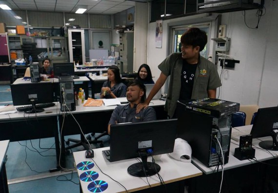 ภาพกิจกรรม โปรแกรมวิชาวิทยาการคอมพิวเตอร์	จัดโครงการเตรียมความพร้อมด้านทักษะทางวิชาชีพสำหรับนักศึกษาหลักสูตรวิทยาการคอมพิวเตอร์