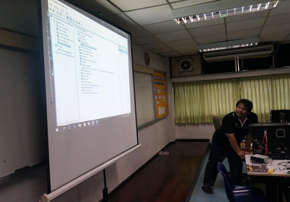 ภาพกิจกรรม โปรแกรมวิชาวิทยาการคอมพิวเตอร์	จัดโครงการเตรียมความพร้อมด้านทักษะทางวิชาชีพสำหรับนักศึกษาหลักสูตรวิทยาการคอมพิวเตอร์