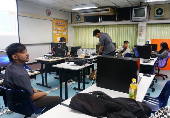 ภาพกิจกรรม โปรแกรมวิชาวิทยาการคอมพิวเตอร์	จัดโครงการเตรียมความพร้อมด้านทักษะทางวิชาชีพสำหรับนักศึกษาหลักสูตรวิทยาการคอมพิวเตอร์