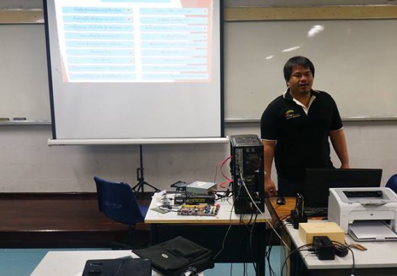 ภาพกิจกรรม โปรแกรมวิชาวิทยาการคอมพิวเตอร์	จัดโครงการเตรียมความพร้อมด้านทักษะทางวิชาชีพสำหรับนักศึกษาหลักสูตรวิทยาการคอมพิวเตอร์