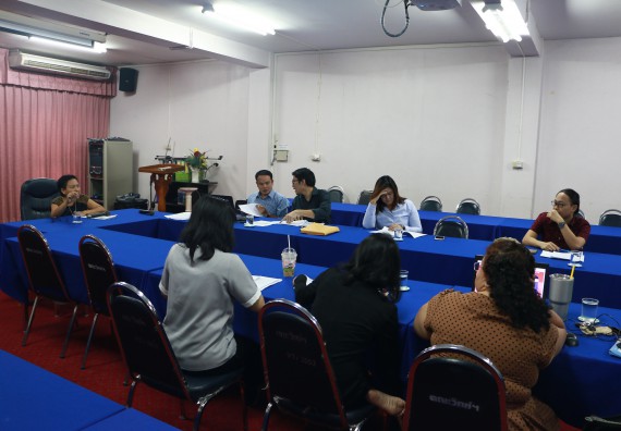 ภาพกิจกรรม คณะวิทยาศาสตร์และเทคโนโลยี จัดการประชุม เรื่อง การออกแนะแนว KPRU ROAD SHOW