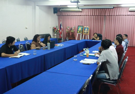 ภาพกิจกรรม คณะวิทยาศาสตร์และเทคโนโลยี จัดการประชุม เรื่อง การออกแนะแนว KPRU ROAD SHOW