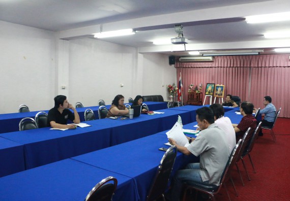 ภาพกิจกรรม คณะวิทยาศาสตร์และเทคโนโลยี จัดการประชุม เรื่อง การออกแนะแนว KPRU ROAD SHOW