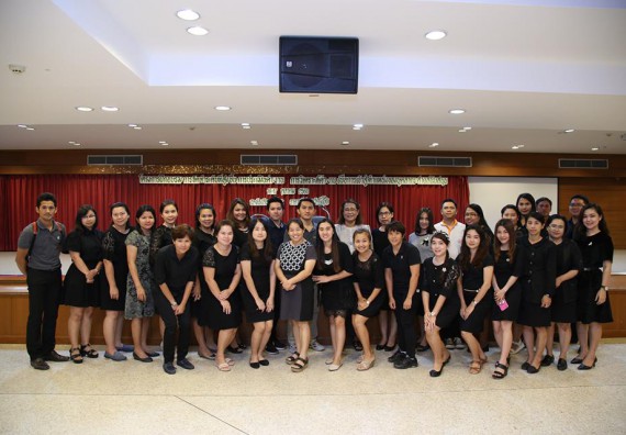 ภาพกิจกรรม คณะวิทยาศาสตร์และเทคโนโลยี เข้าร่วมโครงการฝึกอบรมการจัดทำระดับที่สูงขึ้น การประเมินค่างาน การวิเคราะห์ค่างาน เพื่อการเข้าสู่ตำแหน่งของบุคลากรสายสนับสนุน ครั้งที่ 2