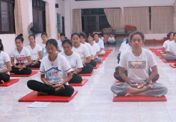 ภาพกิจกรรม โปรแกรมวิชาสาธารณสุขศาสตร์ อบรมเสริมทักษะทางด้านคุณธรรมและจริยธรรม