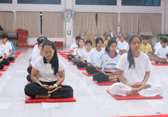 ภาพกิจกรรม โปรแกรมวิชาสาธารณสุขศาสตร์ อบรมเสริมทักษะทางด้านคุณธรรมและจริยธรรม