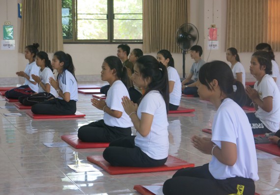 ภาพกิจกรรม โปรแกรมวิชาสาธารณสุขศาสตร์ อบรมเสริมทักษะทางด้านคุณธรรมและจริยธรรม
