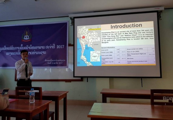 ภาพกิจกรรม คณะวิทยาศาสตร์และเทคโนโลยี เข้าร่วมงานนิทรรศการและการประชุมวิชาการด้านวิทยาศาสตร์