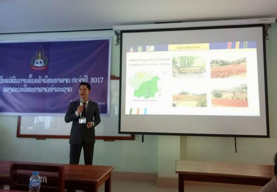 ภาพกิจกรรม คณะวิทยาศาสตร์และเทคโนโลยี เข้าร่วมงานนิทรรศการและการประชุมวิชาการด้านวิทยาศาสตร์