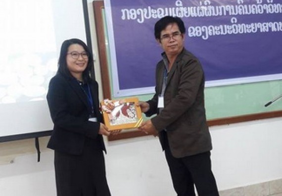 ภาพกิจกรรม คณะวิทยาศาสตร์และเทคโนโลยี เข้าร่วมงานนิทรรศการและการประชุมวิชาการด้านวิทยาศาสตร์