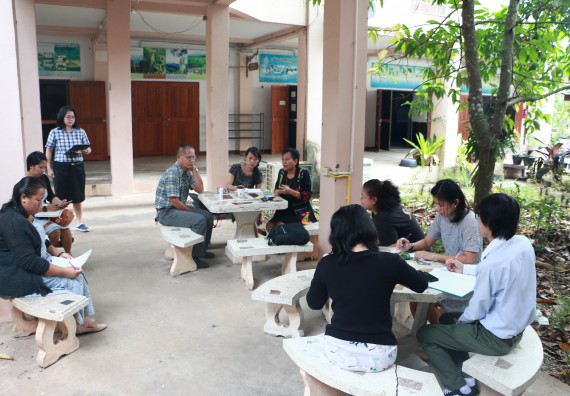 ภาพกิจกรรม คณะวิทยาศาสตร์และเทคโนโลยี จัดการประชุมเพื่อหารือแนวทางจัดกิจกรรมอบรมการจัดการเรียนการสอนเป็นภาษาอังกฤษ