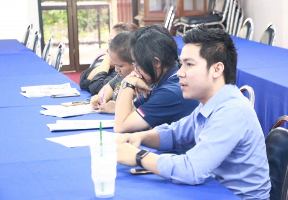 ภาพกิจกรรม คณะวิทยาศาสตร์และเทคโนโลยี จัดการประชุม เรื่อง การจัดทำจดหมายข่าวของคณะวิทยาศาสตร์และเทคโนโลยี