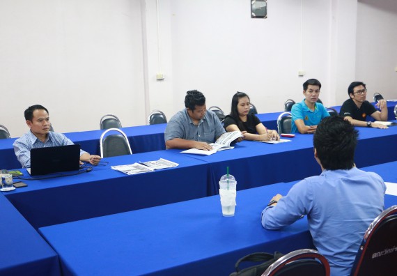 ภาพกิจกรรม คณะวิทยาศาสตร์และเทคโนโลยี จัดการประชุม เรื่อง การจัดทำจดหมายข่าวของคณะวิทยาศาสตร์และเทคโนโลยี