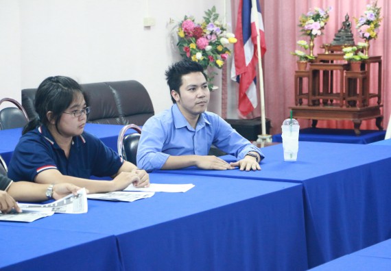 ภาพกิจกรรม คณะวิทยาศาสตร์และเทคโนโลยี จัดการประชุม เรื่อง การจัดทำจดหมายข่าวของคณะวิทยาศาสตร์และเทคโนโลยี