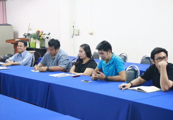 ภาพกิจกรรม คณะวิทยาศาสตร์และเทคโนโลยี จัดการประชุม เรื่อง การจัดทำจดหมายข่าวของคณะวิทยาศาสตร์และเทคโนโลยี