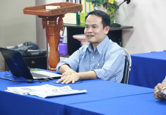 ภาพกิจกรรม คณะวิทยาศาสตร์และเทคโนโลยี จัดการประชุม เรื่อง การจัดทำจดหมายข่าวของคณะวิทยาศาสตร์และเทคโนโลยี