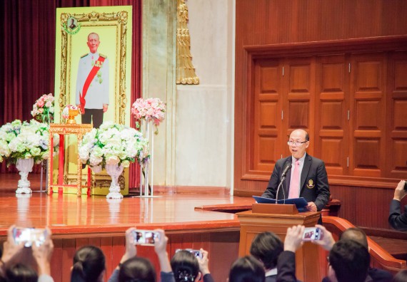 ภาพกิจกรรม นักศึกษาคณะวิทยาศาสตร์และเทคโนโลยี ชั้นปีที่ 1 และชั้นปีที่ 4	ได้รับรางวัลและทุนการศึกษาทางวิทยาศาสตร์ ประจำปี พ.ศ. 2560