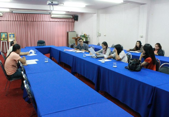 ภาพกิจกรรม คณะวิทยาศาสตร์และเทคโนโลยี จัดการประชุม เรื่อง ค่ายวิทยาศาสตร์โรงเรียนอนุบาลกำแพงเพชร