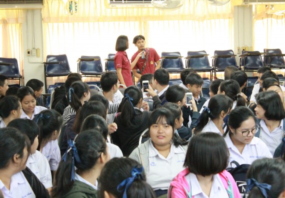 ภาพกิจกรรม คณะวิทยาศาสตร์และเทคโนโลยี จัดกิจกรรมค่ายวิทยาศาสตร์โรงเรียนตากพิทยาคม ระดับมัธยมศึกษาปีที่ 5