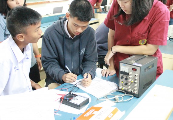 ภาพกิจกรรม คณะวิทยาศาสตร์และเทคโนโลยี จัดกิจกรรมค่ายวิทยาศาสตร์โรงเรียนตากพิทยาคม ระดับมัธยมศึกษาปีที่ 5