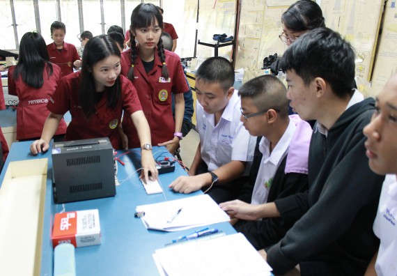 ภาพกิจกรรม คณะวิทยาศาสตร์และเทคโนโลยี จัดกิจกรรมค่ายวิทยาศาสตร์โรงเรียนตากพิทยาคม ระดับมัธยมศึกษาปีที่ 5