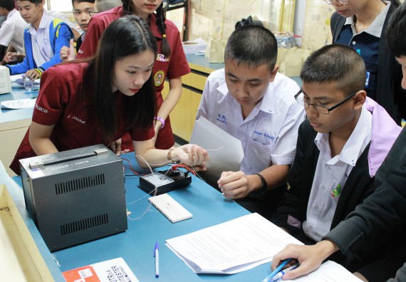 ภาพกิจกรรม คณะวิทยาศาสตร์และเทคโนโลยี จัดกิจกรรมค่ายวิทยาศาสตร์โรงเรียนตากพิทยาคม ระดับมัธยมศึกษาปีที่ 5