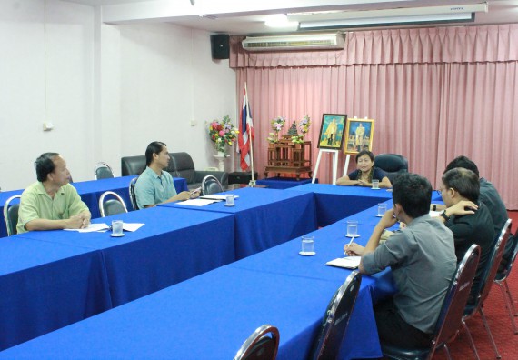 ภาพกิจกรรม คณะวิทยาศาสตร์และเทคโนโลยี จัดการประชุม เรื่อง การความรู้ในด้านการอนุรักษ์ความหลากหลายทางชีวภาพ (Biological Diversity) การจัดทำสวนป่าสมุนไพร และระบบฐานข้อมูลพันธุ์ไม้ บริษัท ซีพีเอฟ (ประเทศไทย) จำกัด (มหาชน) ฟาร์มกำแพงเพชร 1 และหมู่บ้านเกษตร