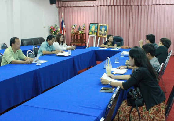 ภาพกิจกรรม คณะวิทยาศาสตร์และเทคโนโลยี จัดการประชุม เรื่อง การความรู้ในด้านการอนุรักษ์ความหลากหลายทางชีวภาพ (Biological Diversity) การจัดทำสวนป่าสมุนไพร และระบบฐานข้อมูลพันธุ์ไม้ บริษัท ซีพีเอฟ (ประเทศไทย) จำกัด (มหาชน) ฟาร์มกำแพงเพชร 1 และหมู่บ้านเกษตร