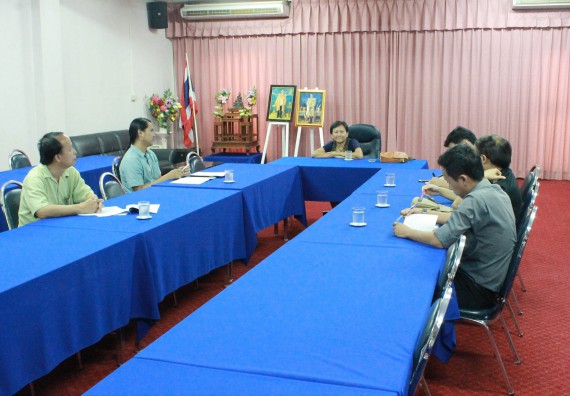 ภาพกิจกรรม คณะวิทยาศาสตร์และเทคโนโลยี จัดการประชุม เรื่อง การความรู้ในด้านการอนุรักษ์ความหลากหลายทางชีวภาพ (Biological Diversity) การจัดทำสวนป่าสมุนไพร และระบบฐานข้อมูลพันธุ์ไม้ บริษัท ซีพีเอฟ (ประเทศไทย) จำกัด (มหาชน) ฟาร์มกำแพงเพชร 1 และหมู่บ้านเกษตร