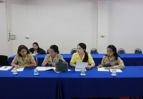 ภาพกิจกรรม คณะวิทยาศาสตร์และเทคโนโลยี จัดการประชุม เรื่อง การจัดค่ายวิทยาศาสตร์โรงเรียนอนุบาลกำแพงเพชร