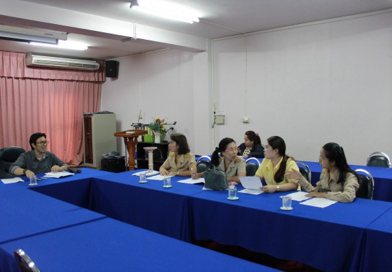 ภาพกิจกรรม คณะวิทยาศาสตร์และเทคโนโลยี จัดการประชุม เรื่อง การจัดค่ายวิทยาศาสตร์โรงเรียนอนุบาลกำแพงเพชร