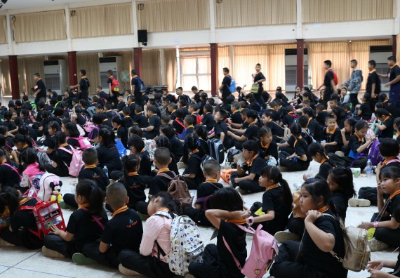 ภาพกิจกรรม คณะวิทยาศาสตร์และเทคโนโลยี จัดกิจกรรมค่ายวิทยาศาสตร์โรงเรียนสาธิตฯ ระดับชั้นประถมศึกษาปีที่ 1-6