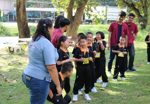 ภาพกิจกรรม คณะวิทยาศาสตร์และเทคโนโลยี จัดกิจกรรมค่ายวิทยาศาสตร์โรงเรียนสาธิตฯ ระดับชั้นประถมศึกษาปีที่ 1-6