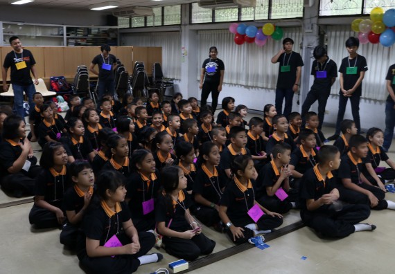 ภาพกิจกรรม คณะวิทยาศาสตร์และเทคโนโลยี จัดกิจกรรมค่ายวิทยาศาสตร์โรงเรียนสาธิตฯ ระดับชั้นประถมศึกษาปีที่ 1-6