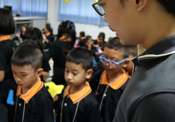 ภาพกิจกรรม คณะวิทยาศาสตร์และเทคโนโลยี จัดกิจกรรมค่ายวิทยาศาสตร์โรงเรียนสาธิตฯ ระดับชั้นประถมศึกษาปีที่ 1-6