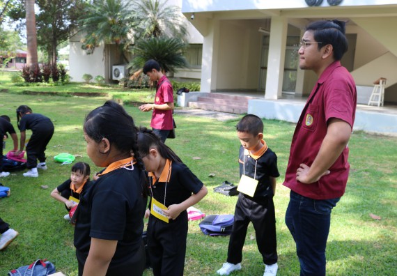 ภาพกิจกรรม คณะวิทยาศาสตร์และเทคโนโลยี จัดกิจกรรมค่ายวิทยาศาสตร์โรงเรียนสาธิตฯ ระดับชั้นประถมศึกษาปีที่ 1-6