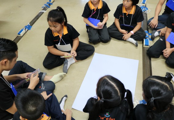 ภาพกิจกรรม คณะวิทยาศาสตร์และเทคโนโลยี จัดกิจกรรมค่ายวิทยาศาสตร์โรงเรียนสาธิตฯ ระดับชั้นประถมศึกษาปีที่ 1-6