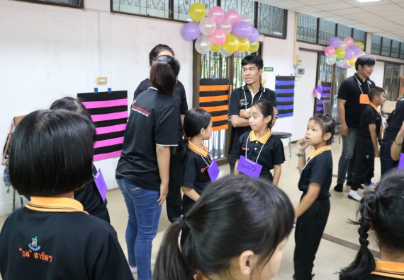 ภาพกิจกรรม คณะวิทยาศาสตร์และเทคโนโลยี จัดกิจกรรมค่ายวิทยาศาสตร์โรงเรียนสาธิตฯ ระดับชั้นประถมศึกษาปีที่ 1-6