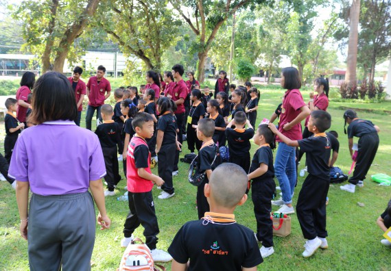 ภาพกิจกรรม คณะวิทยาศาสตร์และเทคโนโลยี จัดกิจกรรมค่ายวิทยาศาสตร์โรงเรียนสาธิตฯ ระดับชั้นประถมศึกษาปีที่ 1-6
