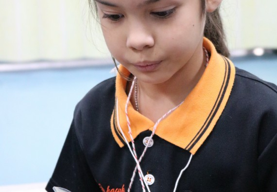 ภาพกิจกรรม คณะวิทยาศาสตร์และเทคโนโลยี จัดกิจกรรมค่ายวิทยาศาสตร์โรงเรียนสาธิตฯ ระดับชั้นประถมศึกษาปีที่ 1-6