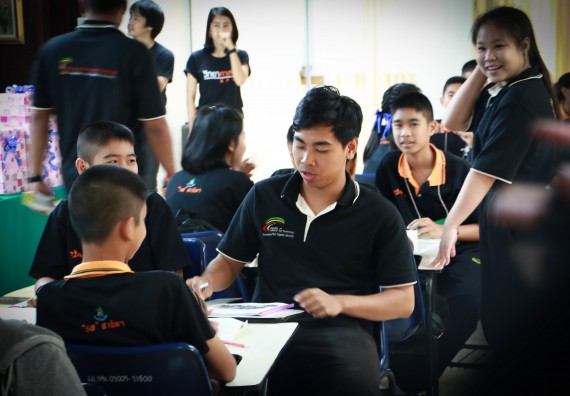 ภาพกิจกรรม คณะวิทยาศาสตร์และเทคโนโลยี จัดกิจกรรมค่ายวิทยาศาสตร์โรงเรียนสาธิตฯ ระดับชั้นประถมศึกษาปีที่ 1-6