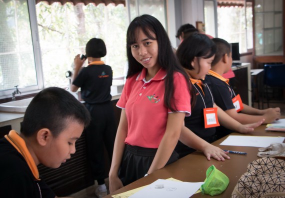 ภาพกิจกรรม คณะวิทยาศาสตร์และเทคโนโลยี จัดกิจกรรมค่ายวิทยาศาสตร์โรงเรียนสาธิตฯ ระดับชั้นประถมศึกษาปีที่ 1-6