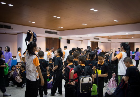 ภาพกิจกรรม คณะวิทยาศาสตร์และเทคโนโลยี จัดกิจกรรมค่ายวิทยาศาสตร์โรงเรียนสาธิตฯ ระดับชั้นประถมศึกษาปีที่ 1-6