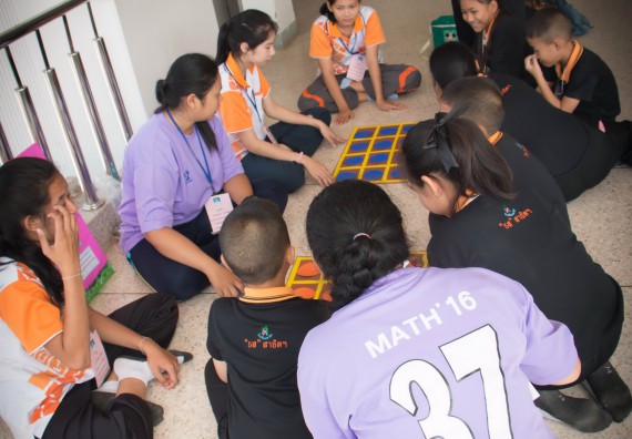 ภาพกิจกรรม คณะวิทยาศาสตร์และเทคโนโลยี จัดกิจกรรมค่ายวิทยาศาสตร์โรงเรียนสาธิตฯ ระดับชั้นประถมศึกษาปีที่ 1-6