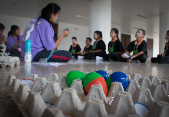 ภาพกิจกรรม คณะวิทยาศาสตร์และเทคโนโลยี จัดกิจกรรมค่ายวิทยาศาสตร์โรงเรียนสาธิตฯ ระดับชั้นประถมศึกษาปีที่ 1-6