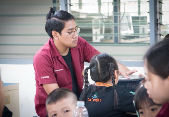 ภาพกิจกรรม คณะวิทยาศาสตร์และเทคโนโลยี จัดกิจกรรมค่ายวิทยาศาสตร์โรงเรียนสาธิตฯ ระดับชั้นประถมศึกษาปีที่ 1-6