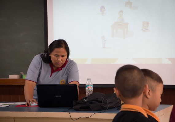 ภาพกิจกรรม คณะวิทยาศาสตร์และเทคโนโลยี จัดกิจกรรมค่ายวิทยาศาสตร์โรงเรียนสาธิตฯ ระดับชั้นประถมศึกษาปีที่ 1-6